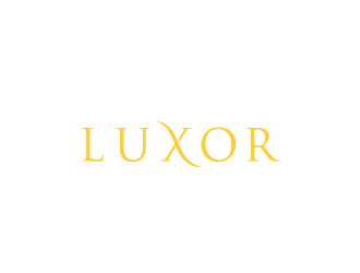 LUXOR logo design by maze