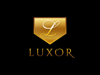 LUXOR logo design by pencilhand