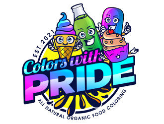 Colors with PRIDE logo design by DreamLogoDesign