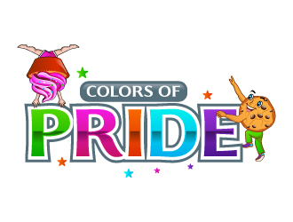 Colors with PRIDE logo design by uttam