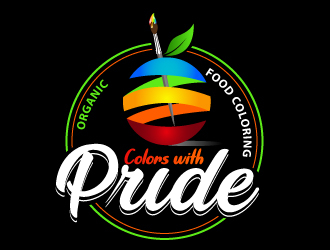 Colors with PRIDE logo design by Suvendu