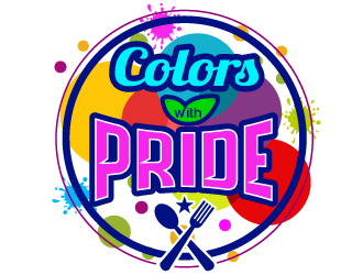 Colors with PRIDE logo design by Suvendu