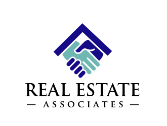 Real Estate Associates logo design by adm3