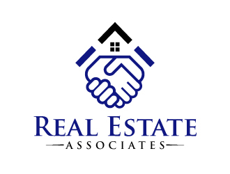 Real Estate Associates logo design by sanworks