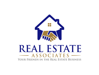 Real Estate Associates logo design by GassPoll