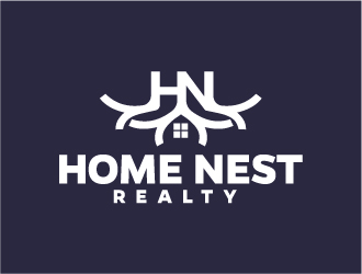 Home Nest Realty logo design by GETT