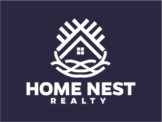 Home Nest Realty logo design by GETT