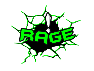 Rage logo design by BeDesign