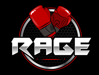 Rage logo design by ElonStark