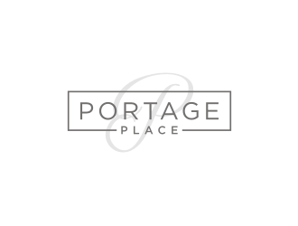 Portage Place logo design by Artomoro