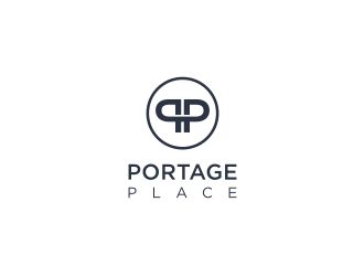 Portage Place logo design by Susanti