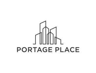 Portage Place logo design by bombers