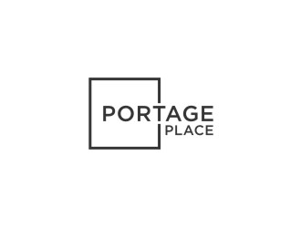 Portage Place logo design by bombers