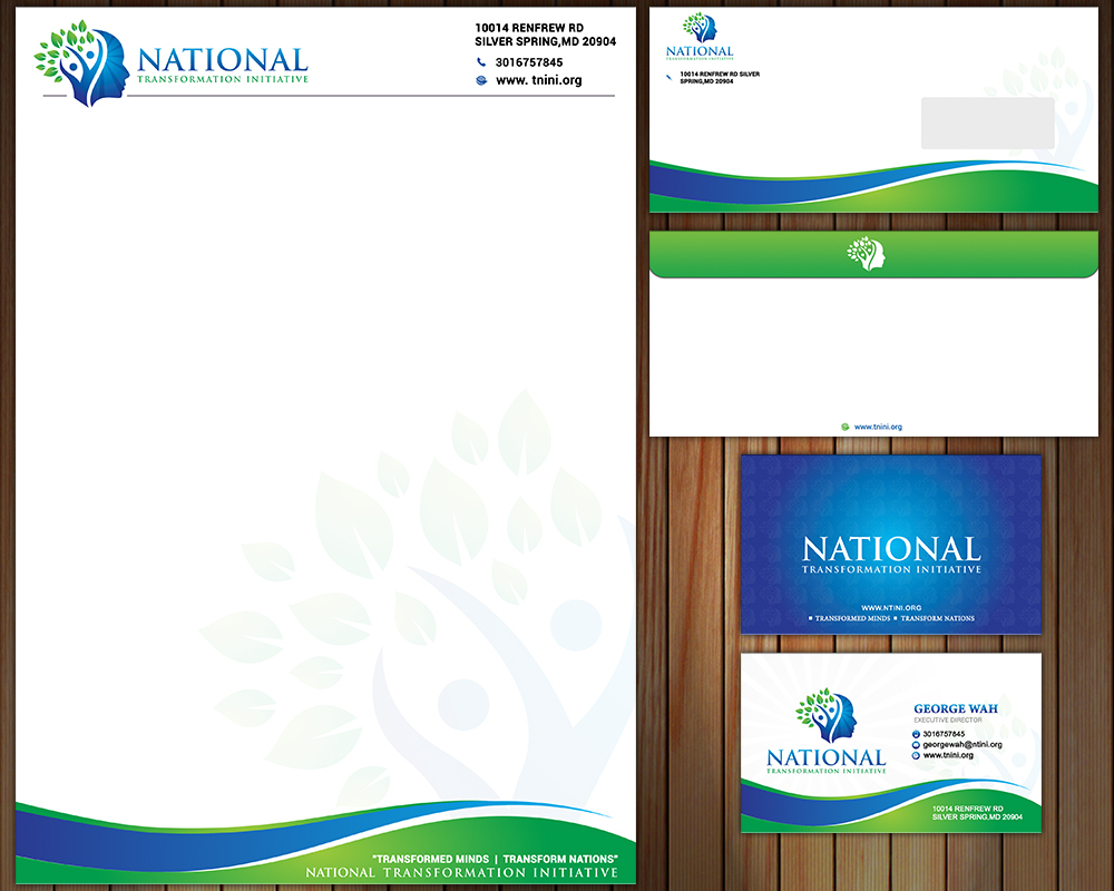 NATIONAL TRANSFORMATION INITIATIVE  logo design by MastersDesigns