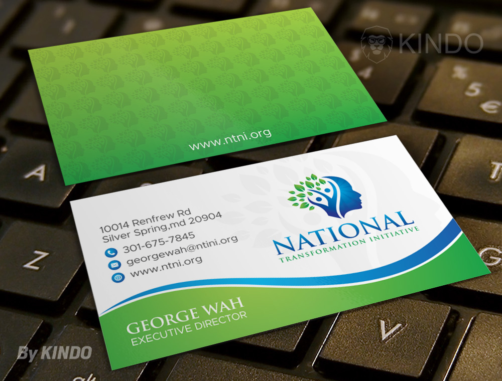 NATIONAL TRANSFORMATION INITIATIVE  logo design by Kindo