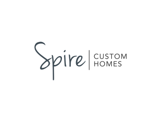 Spire Custom Homes logo design by ingepro