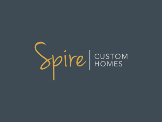 Spire Custom Homes logo design by ingepro