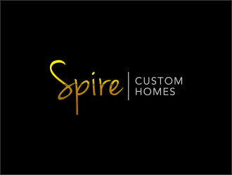 Spire Custom Homes logo design by ingepro