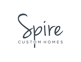 Spire Custom Homes logo design by ndaru