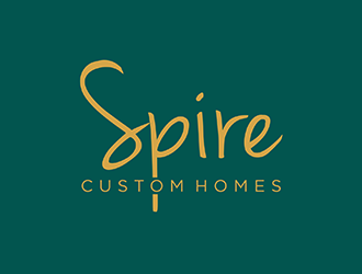 Spire Custom Homes logo design by ndaru