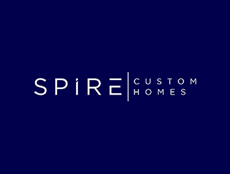 Spire Custom Homes logo design by ndaru