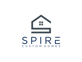 Spire Custom Homes logo design by uptogood