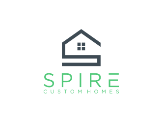 Spire Custom Homes logo design by uptogood