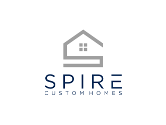 Spire Custom Homes logo design by uptogood