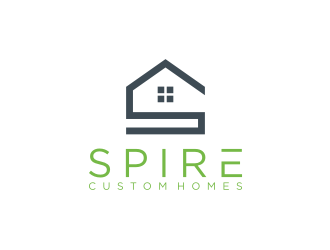 Spire Custom Homes logo design by uptogood