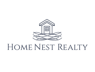 Home Nest Realty logo design by chumberarto