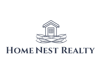 Home Nest Realty logo design by chumberarto