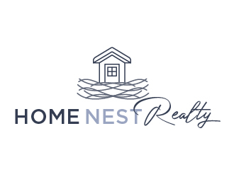 Home Nest Realty logo design by chumberarto