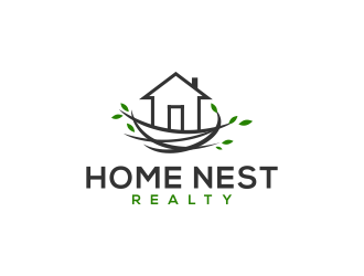 Home Nest Realty logo design by ingepro