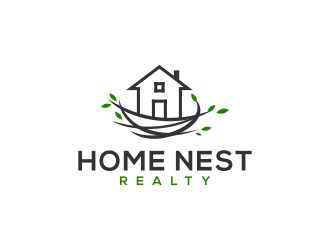 Home Nest Realty logo design by ingepro