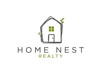 Home Nest Realty logo design by gearfx