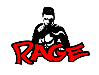 Rage logo design by ElonStark