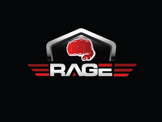 Rage logo design by yondi