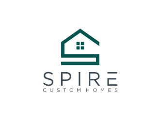 Spire Custom Homes logo design by uptogood