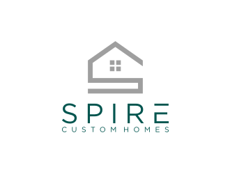 Spire Custom Homes logo design by uptogood