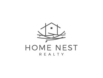 Home Nest Realty logo design by CreativeKiller