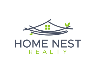 Home Nest Realty logo design by Panara