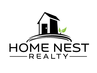 Home Nest Realty logo design by ElonStark