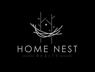 Home Nest Realty logo design by REDCROW