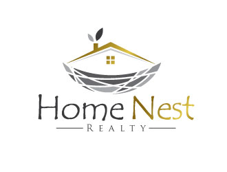 Home Nest Realty logo design by REDCROW