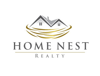 Home Nest Realty logo design by REDCROW