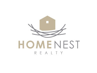 Home Nest Realty logo design by REDCROW