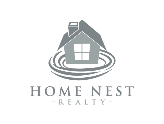 Home Nest Realty logo design by nona