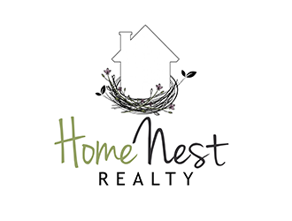 Home Nest Realty logo design by 3Dlogos