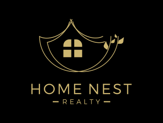 Home Nest Realty logo design by Mahrein