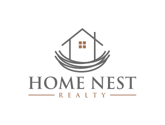 Home Nest Realty logo design by mutafailan